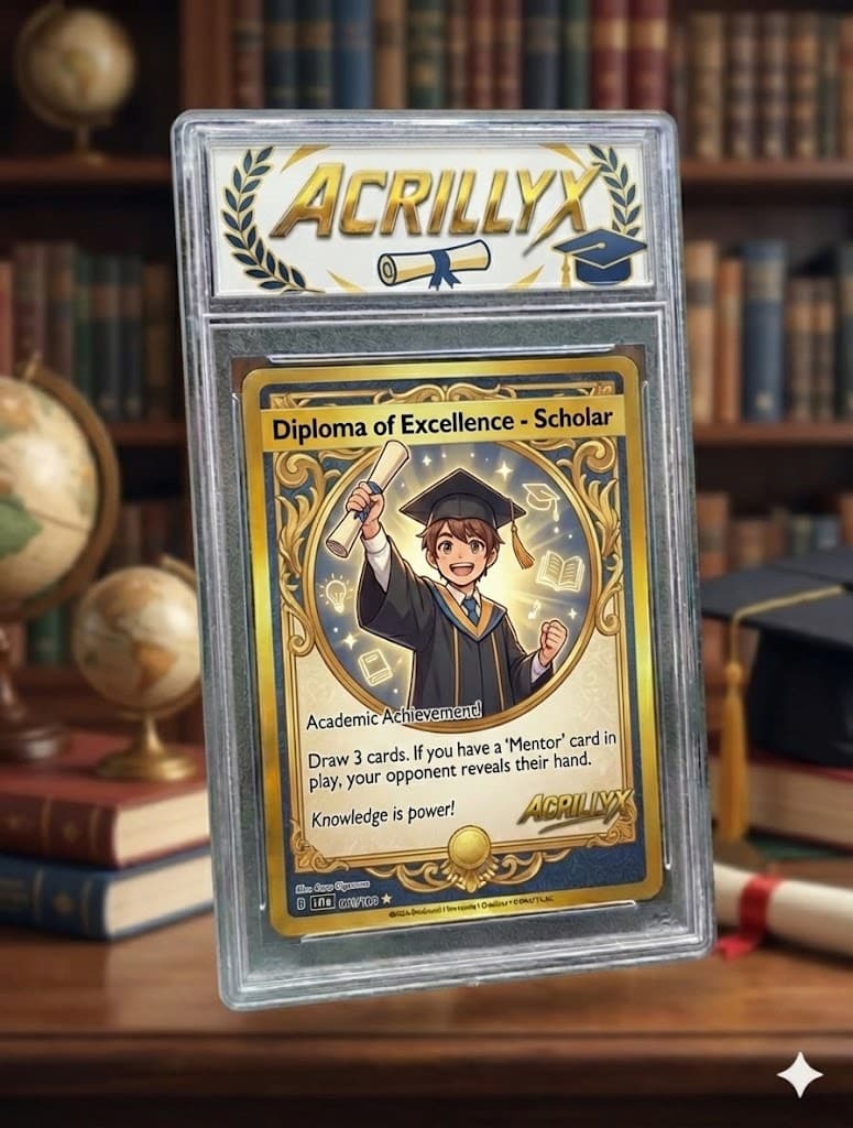 Premium Comic Card Display